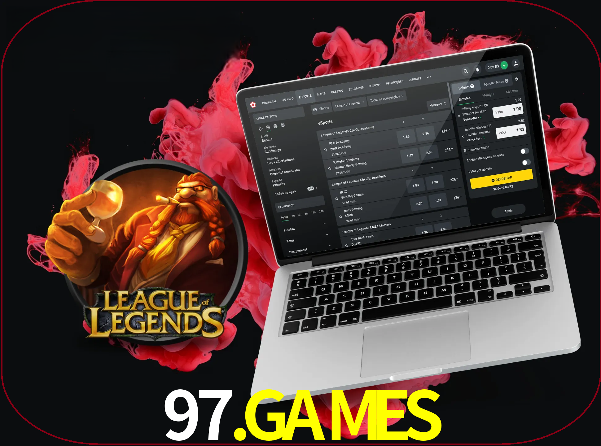 Se é um fã deste jogo, muitos torneios fantásticos que o vão surpreender estão disponíveis no 97.games.