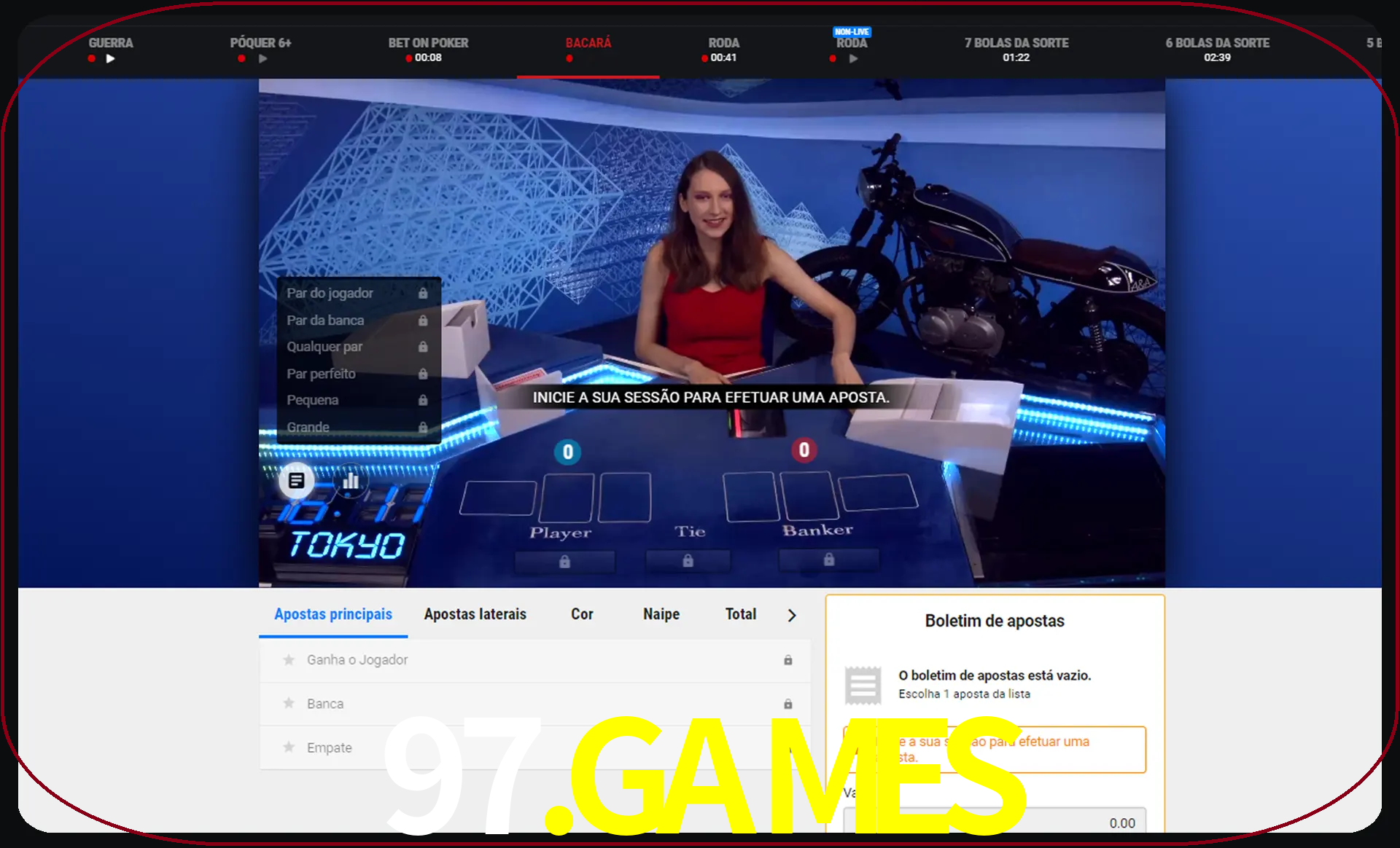 Jogar Betgames intrigantes com verdadeiros dealers.
