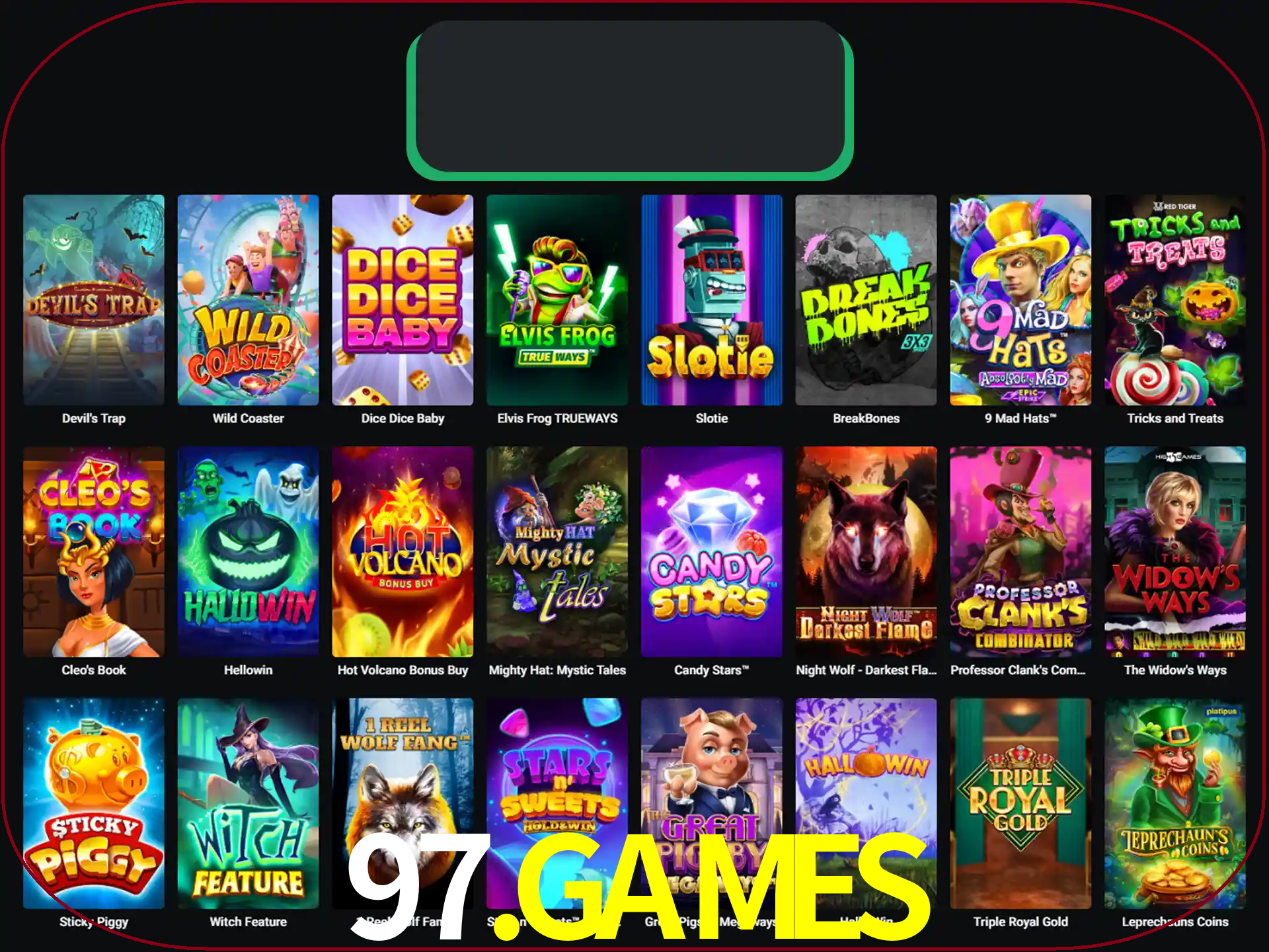 Procure por seus amados jogos de slot.